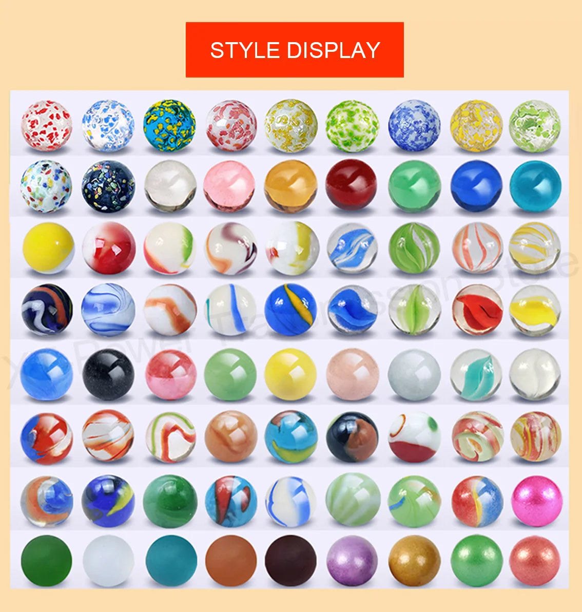 Colorful Glass Marbles for Play, Decor & Craft Projects