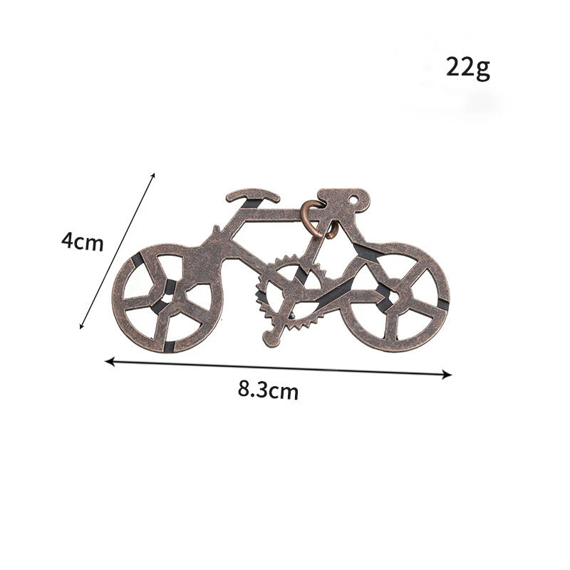 Brain Teaser Metal Puzzle Set for Adults and Teens