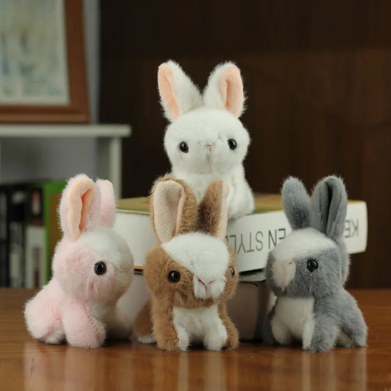 Adorable Mini Plush Bunny Set – Soft Stuffed Rabbits for Easter, Gifts & Decor