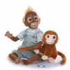 Realistic Silicone Monkey Reborn Doll – 50cm Lifelike Baby Ape