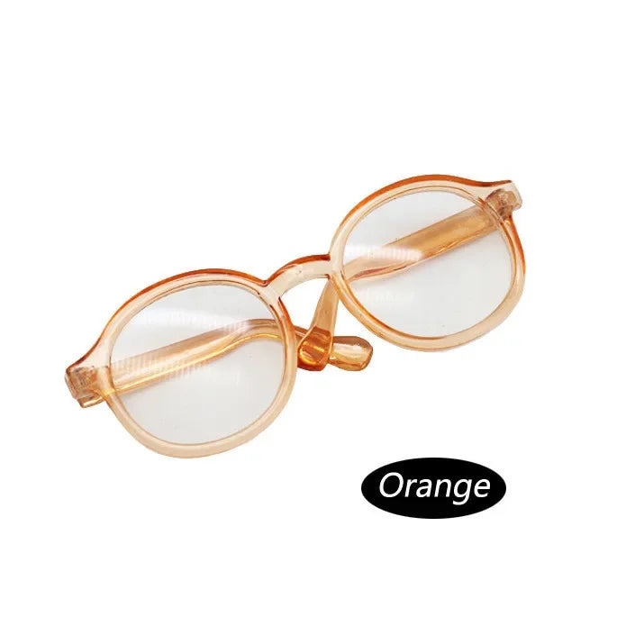 Transparent Plastic Sunglasses for Labubu Dolls (15cm/20cm)