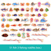 Wooden Magnetic Fishing Game for Kids