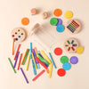 Wooden Shape & Color Sorting Toy for Toddlers