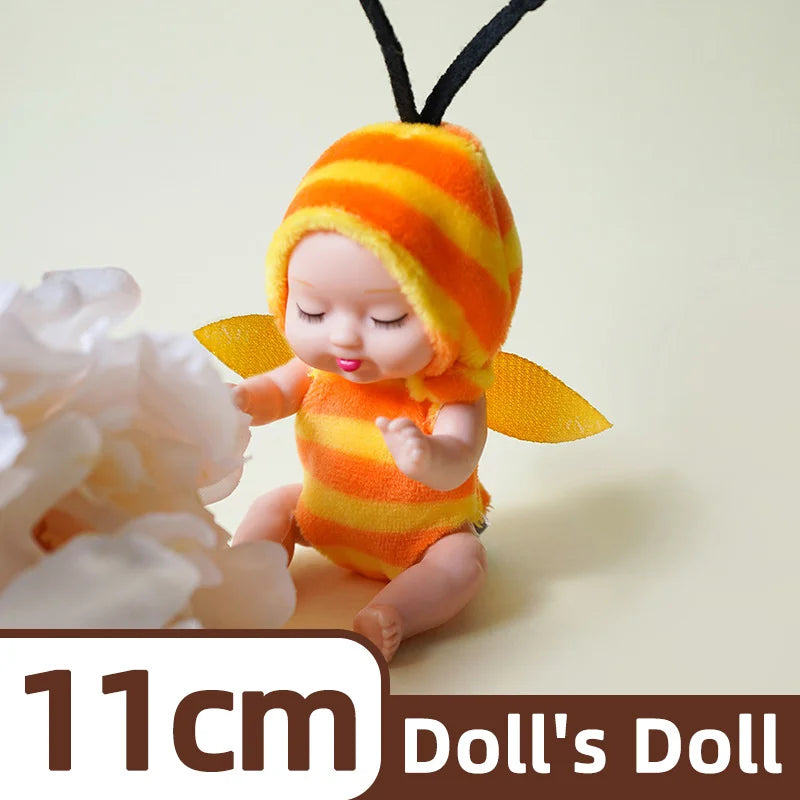 Mini Animal Fashion Doll Set - 6-Pack Adorable Collectible Dolls