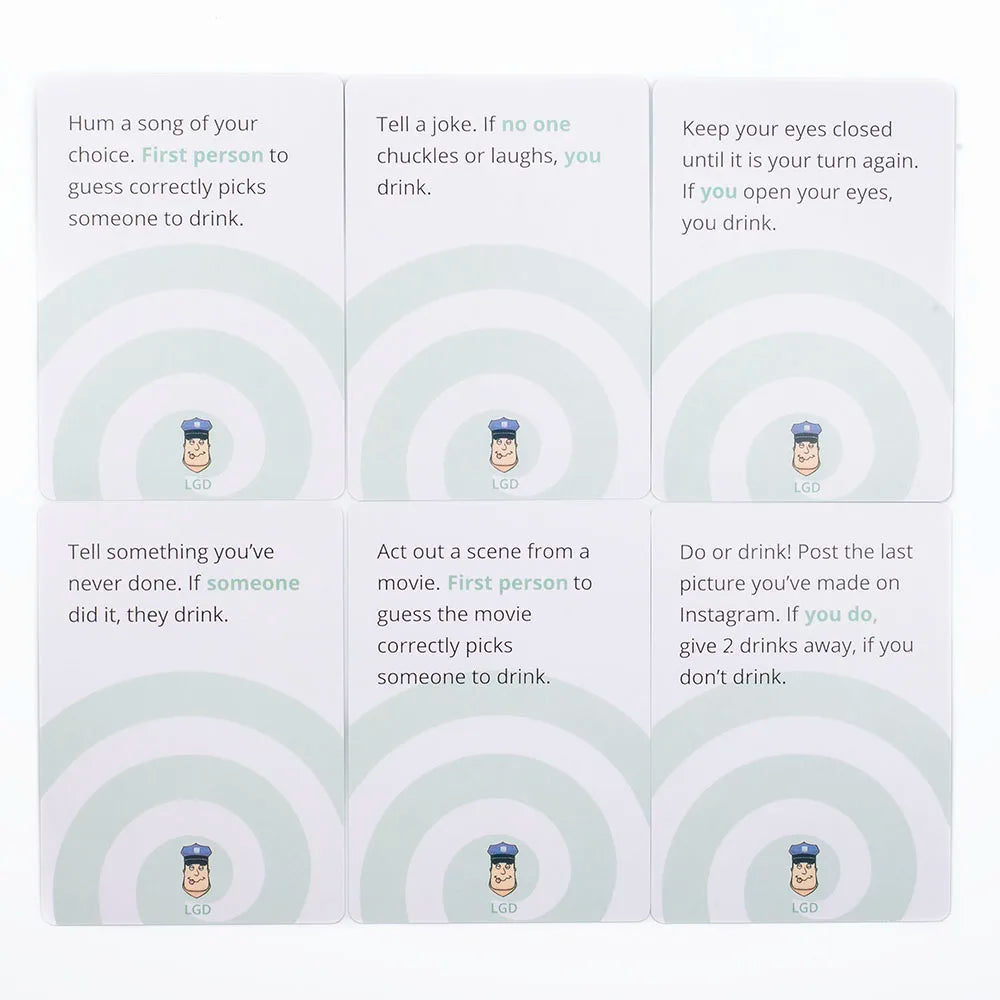 Let's Get Drunk Party Drinking Card Game