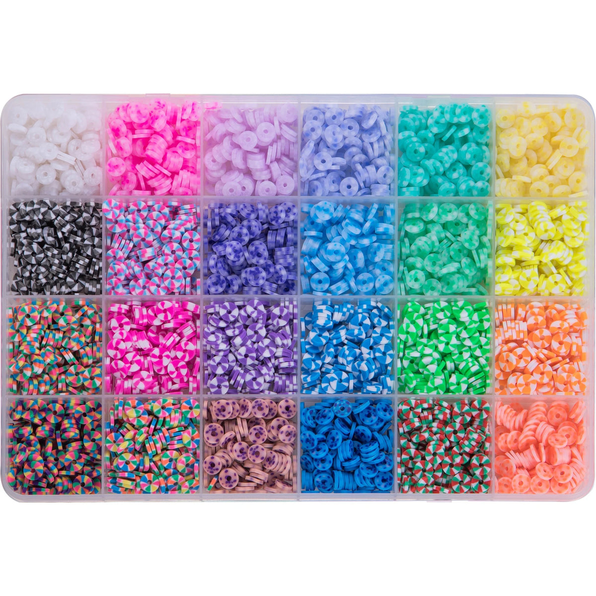 Polymer Clay Beads Assortment for DIY Jewelry Making