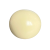 A round, pale yellow cheese squishy stress relief toy with a smooth, glossy surface.