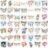 A collection of colorful lantern designs and illustrations suitable for PET stickers, decals, and crafts.