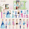 Magnetic Princess Dress-Up Play Set for Creative Girls