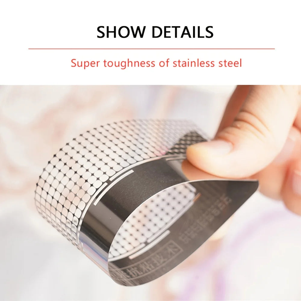 Stainless Steel Diamond Painting Ruler with Grooves