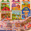 Reusable Sticker Book for Kids with Multi-Scene Bubble Jelly Stickers