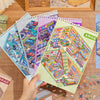 3D City Scene Pet Stickers - Miniature Store & Street View Decals