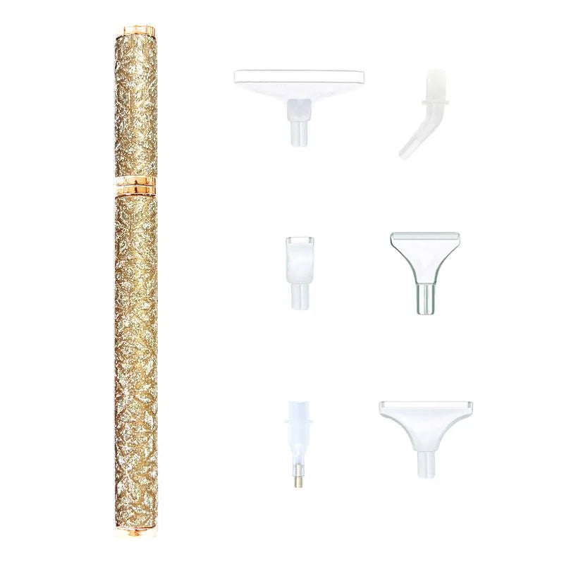 Glitter Diamond Painting Pen Set with 6 Interchangeable Tips
