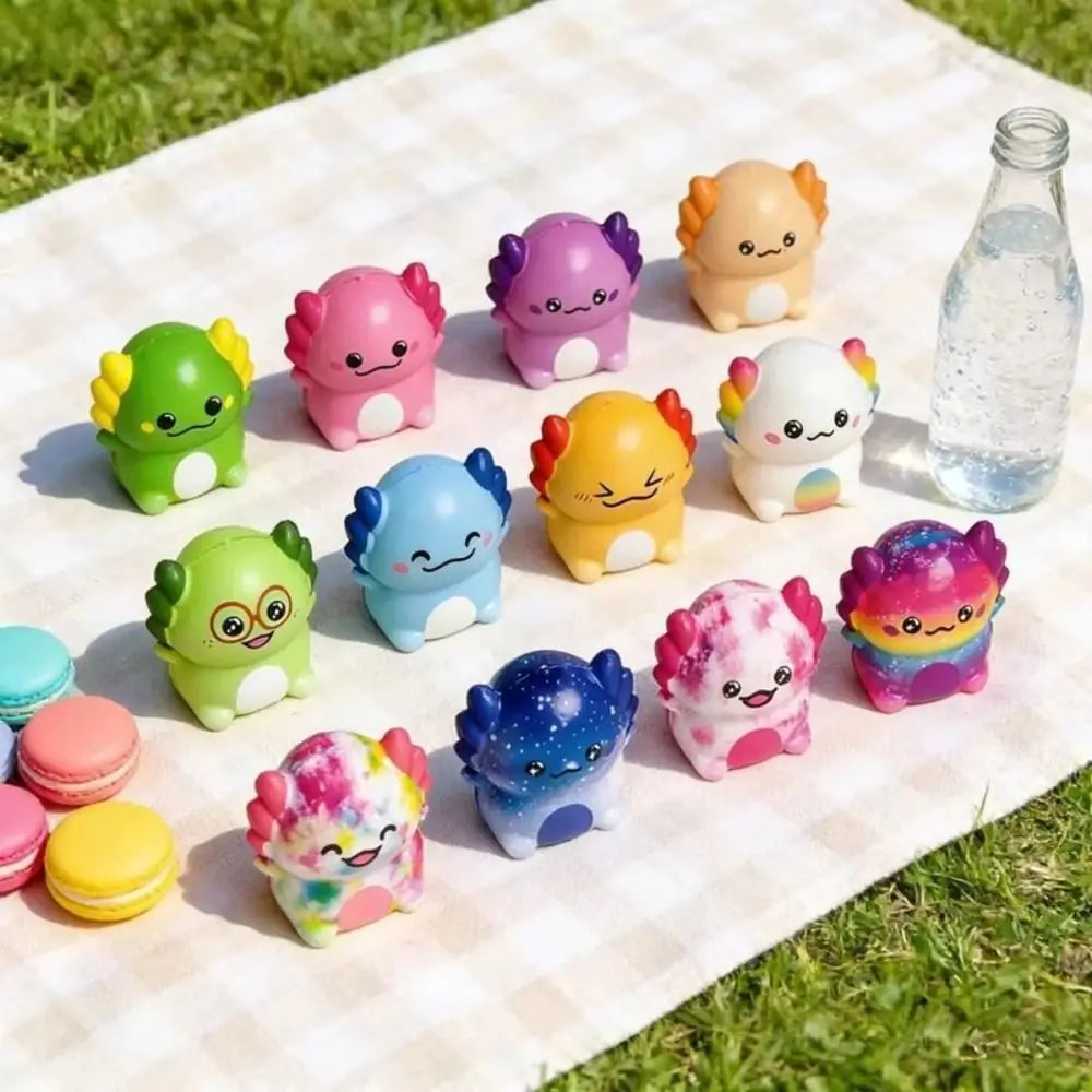 Kawaii Slow-Rising Squeeze Fidget Toys – Set of 12