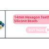 Crown Shaped Silicone Beads for DIY Jewelry & Teethers