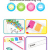 Educational learning toy featuring hands-on ability, visual stimulation, thinking ability, and parent child activities with w