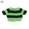 Fashionable Sweater and Vest Set for 20cm Plush Dolls