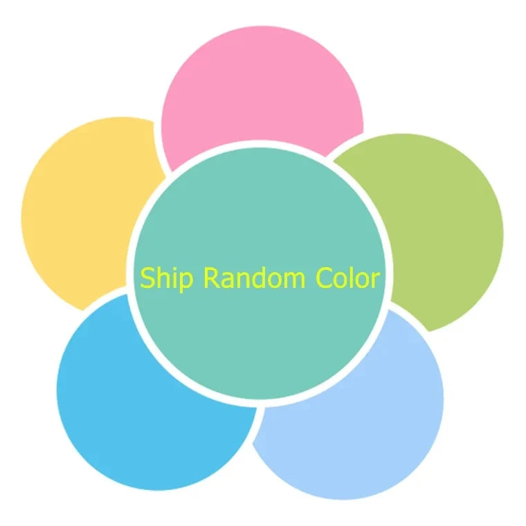 A colorful, abstract design composed of five overlapping circles in shades of pink, yellow, green, and blue.