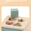 Wooden Montessori Sorting Box with Shape & Color Matching Games