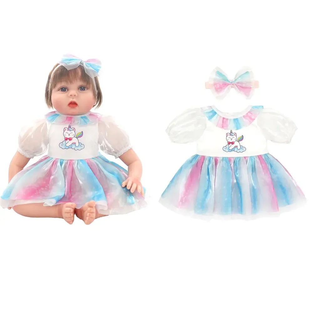 Adorable Jumpsuit Set for 20-22 Inch Reborn Dolls