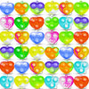 Mini Pop Fidget Keychains for Kids - 20 Pack Sensory Toys for Party Favors & Classroom Rewards