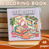 Relaxing Garden Coloring Book for Adults and Teens