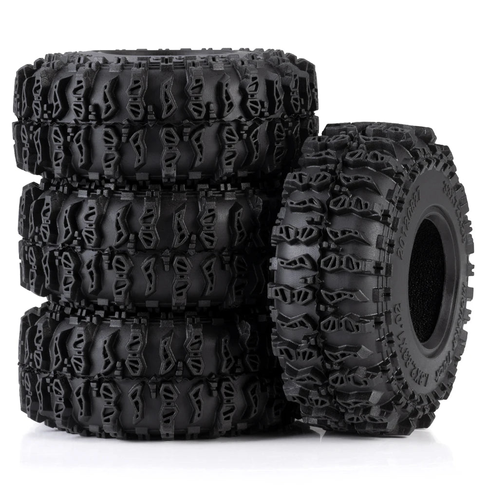 1.3" Mud Terrain Tires for RC Crawler (4-Pack)