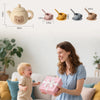 Bear Silicone Pretend Play Teapot Set for Toddlers