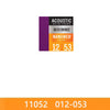 Box of Acoustic Guitar Strings 80/20 Bronze coating with Nanoweb protection, size 12 and 53