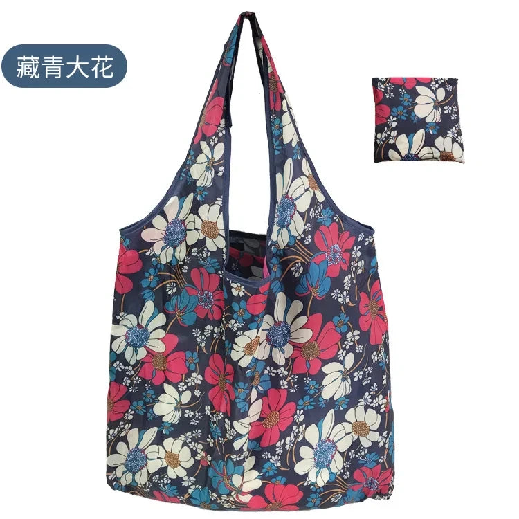 Foldable Heavy-Duty Reusable Shopping Tote