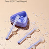 Baby Silicone Toothbrush Set with Tongue Cleaner and Storage Box