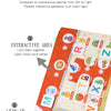 Montessori Quiet Book – Interactive Word Recognition & Early Learning Activity Book for Kids