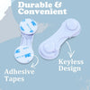 Adhesive Cabinet Locks for Baby Safety – Childproof Drawer and Cupboard Latches
