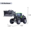 Diecast Engineering Vehicle Set for Kids - 4-Piece Construction Toy Collection