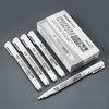 White Oily Marker Pens for DIY Art & Craft Projects