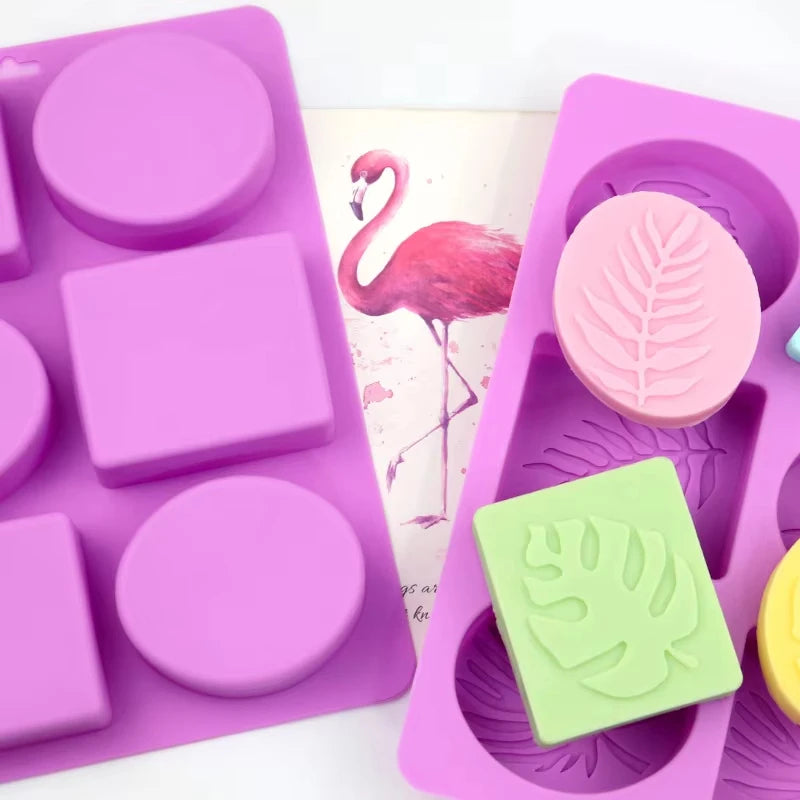 Leaf Silicone Soap Mold Set for DIY Crafts