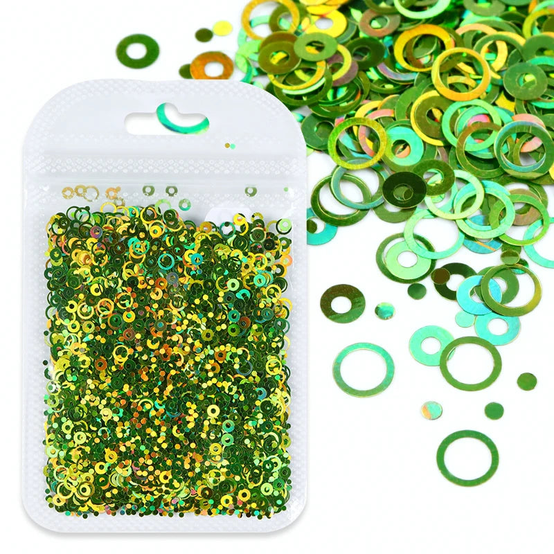 Shimmering Star Resin Sequins for DIY Crafts
