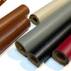 Rolls of brown, beige, gray, and red PU leather for self-adhesive repair patches