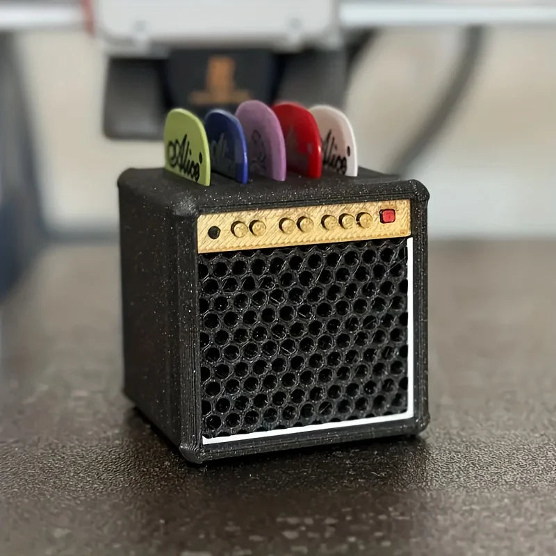 Vintage Speaker Guitar Pick Holder