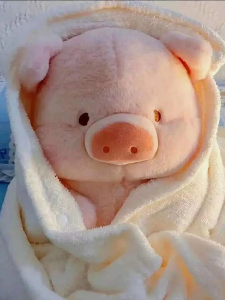 Cute Plush Pig Toy - Soft Pink Stuffed Animal