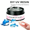 Crystal Clear UV Resin for Jewelry, Molds, and Miniature Crafts