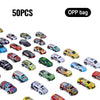Diecast Pull-Back Car Set - Mini Vehicle Collection for Kids