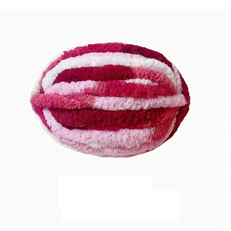 Chunky Chenille Yarn for Knitting and Crochet