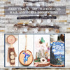 Natural Pine Wood Slices for DIY Crafts and Decor