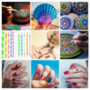 Mandala Dotting Tools Set with Stencils & Dot Pens for Rock Painting and DIY Art