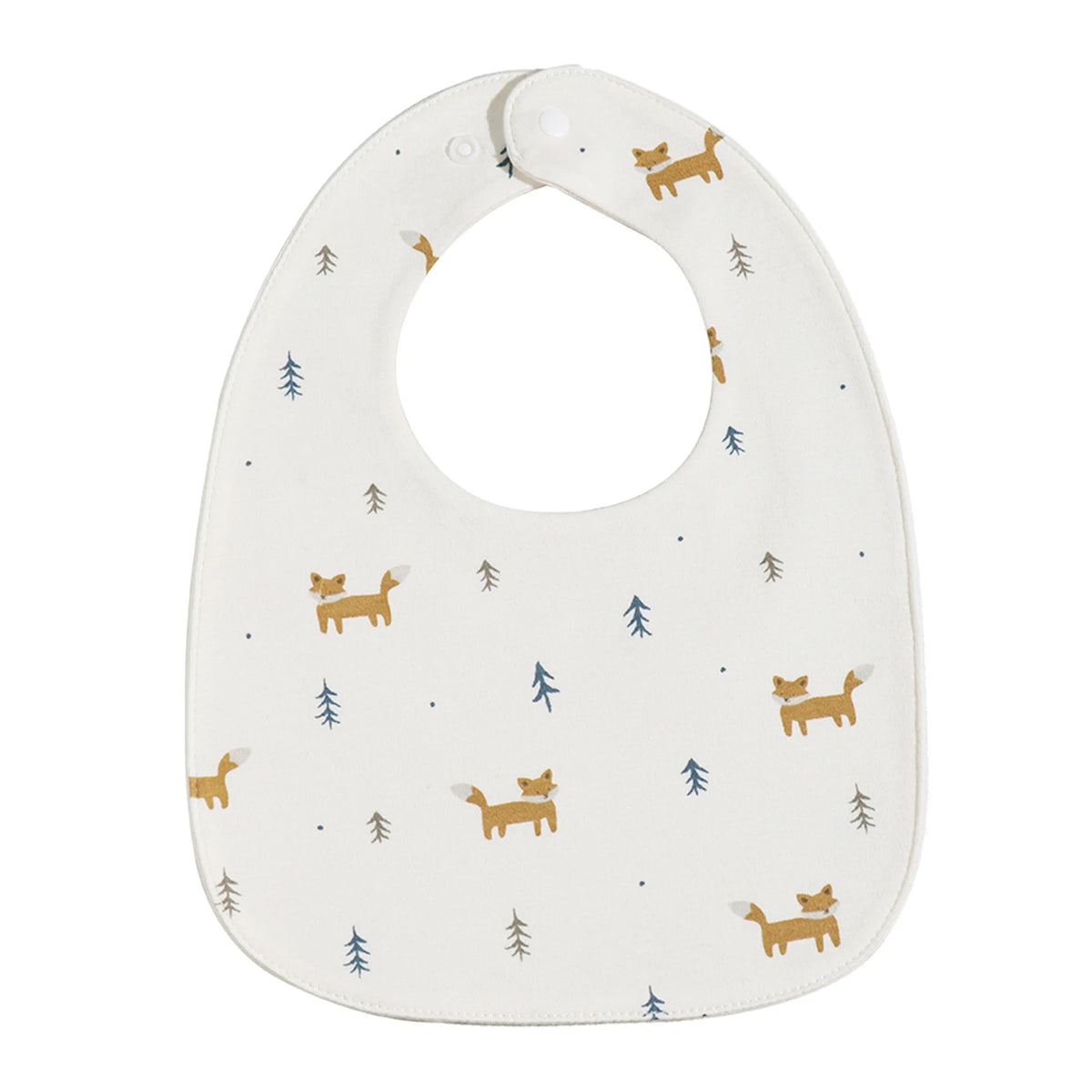 Soft Cotton Waterproof Baby Bibs (3-Pack, U-Shaped Design)