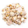 A pile of colorful, translucent acrylic beads in various shapes and shades for jewelry making.