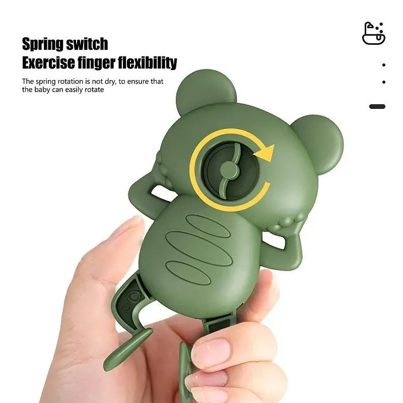 Frog Swimming Wind-Up Bath Toy for Kids