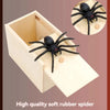 Wooden Spider Surprise Prank Box