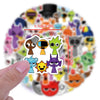 Sprunki Anime Sticker Pack for Laptops, Skateboards & Scrapbooking